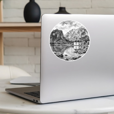 K�nigssee aus Deutschland Bayern Aufkleber - Ansicht 8