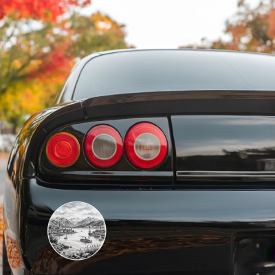 Bodensee aus Deutschland/�sterreich/Schweiz Aufkleber - Ansicht 3