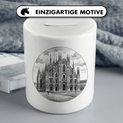 Spardose mit dem Motiv Mail�nder Dom aus Italien Mailand - Ansicht 3