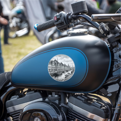 Nyhavn aus D�nemark Kopenhagen Aufkleber - Ansicht 7