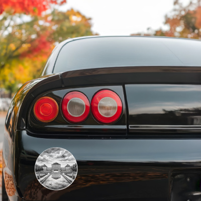 Schloss Nymphenburg aus Deutschland M�nchen Aufkleber - Ansicht 3