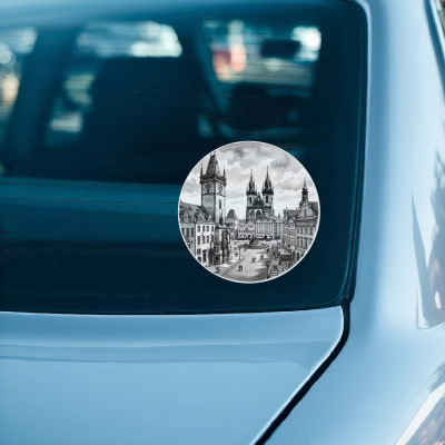 Altst�dter Ring aus Tschechien Prag Aufkleber - Ansicht 3