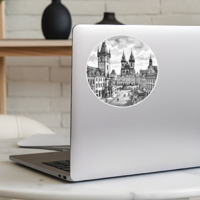 Altst�dter Ring aus Tschechien Prag Aufkleber - Ansicht 8