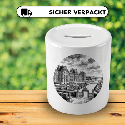 Spardose mit dem Motiv Schloss Versailles aus Frankreich - Ansicht 4