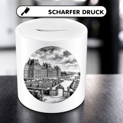 Spardose mit dem Motiv Schloss Versailles aus Frankreich - Ansicht 5