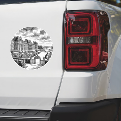 Schloss Versailles aus Frankreich Aufkleber - Ansicht 2