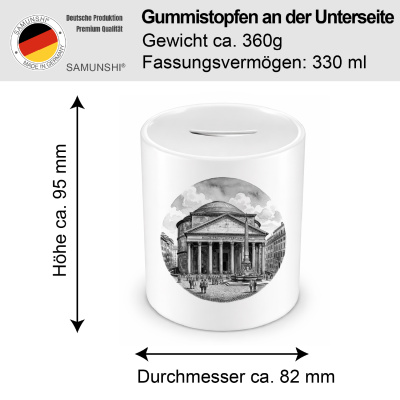 Spardose mit dem Motiv Pantheon aus Italien Rom - Ansicht 2