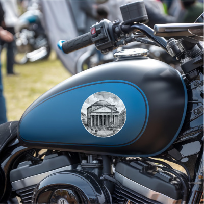 Pantheon aus Italien Rom Aufkleber - Ansicht 7