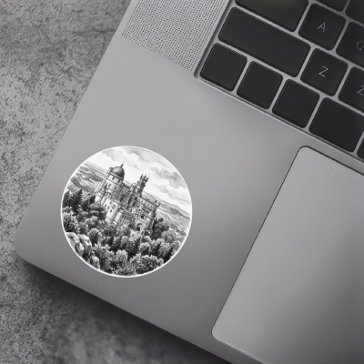 Pal�cio Nacional da Pena aus Portugal Sintra Aufkleber - Ansicht 5