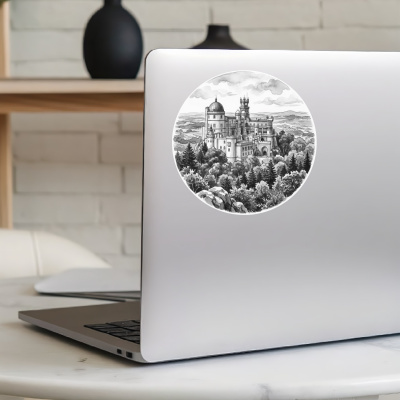 Pal�cio Nacional da Pena aus Portugal Sintra Aufkleber - Ansicht 8