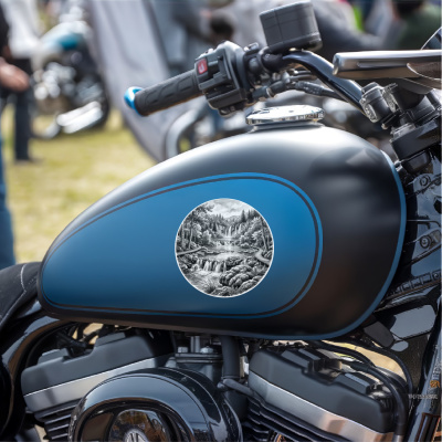 Nationalpark Plitvicer Seen aus Kroatien Lika Aufkleber - Ansicht 7