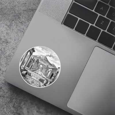 Pompeji aus Italien Neapel Aufkleber - Ansicht 5