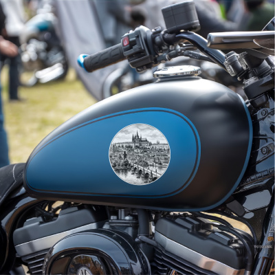 Prager Burg aus Tschechien Prag Aufkleber - Ansicht 7