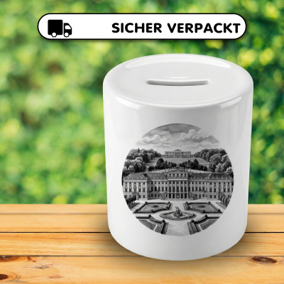 Spardose mit dem Motiv Schweriner Schloss aus Deutschland Schwerin - Ansicht 4