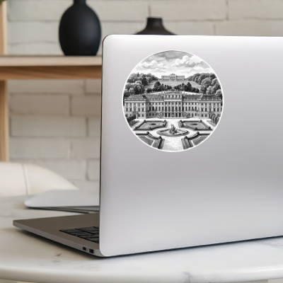 Schweriner Schloss aus Deutschland Schwerin Aufkleber - Ansicht 8