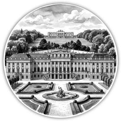 Schweriner Schloss aus Deutschland Schwerin Aufkleber