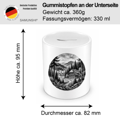 Spardose mit dem Motiv Schwarzwald aus Deutschland Baden-W�rttemberg - Ansicht 2