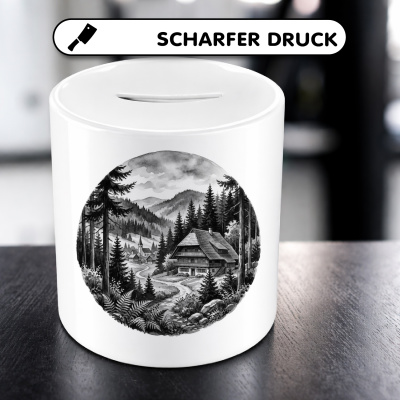 Spardose mit dem Motiv Schwarzwald aus Deutschland Baden-W�rttemberg - Ansicht 5