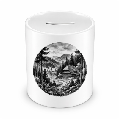 Spardose mit dem Motiv Schwarzwald aus Deutschland Baden-W�rttemberg