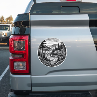 Schwarzwald aus Deutschland Baden-W�rttemberg Aufkleber - Ansicht 2