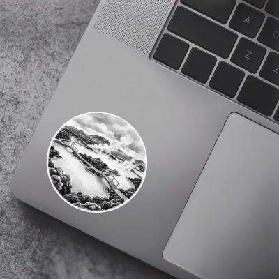 Blaue Lagune aus Island Grindav�k Aufkleber - Ansicht 5