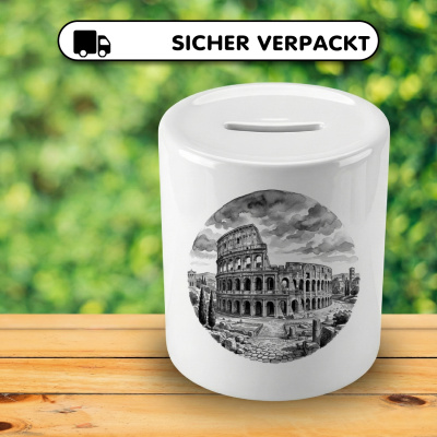 Spardose mit dem Motiv Kolosseum aus Italien Rom - Ansicht 4