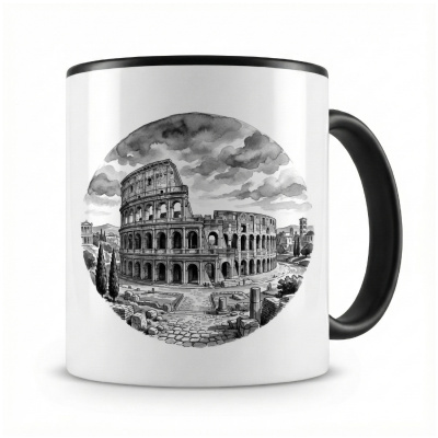 Tasse mit  Kolosseum aus Italien Rom 