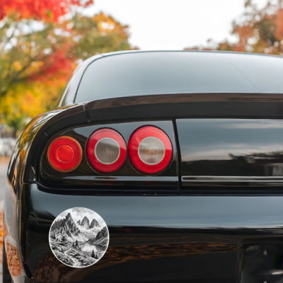 Dolomiten aus Italien S�dtirol Aufkleber - Ansicht 3