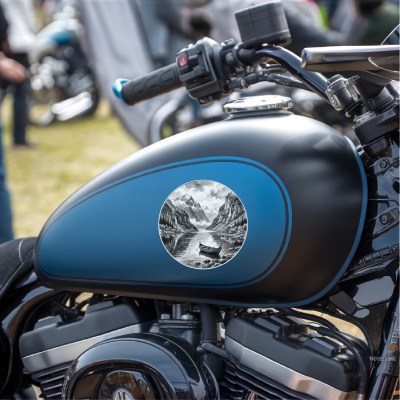 Fjorde von Norwegen Aufkleber - Ansicht 7