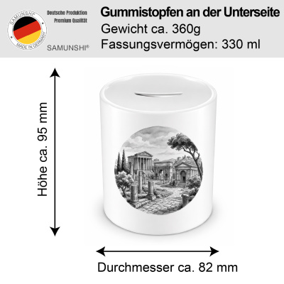 Spardose mit dem Motiv Forum Romanum aus Italien Rom - Ansicht 2