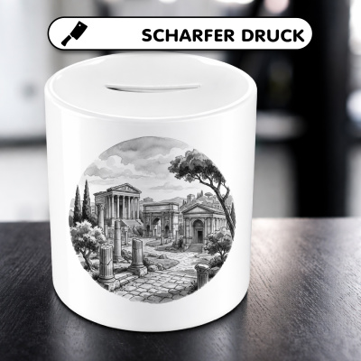 Spardose mit dem Motiv Forum Romanum aus Italien Rom - Ansicht 5