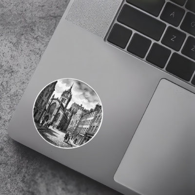 Royal Mile aus Schottland Edinburgh Aufkleber - Ansicht 5