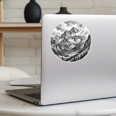 Zugspitze aus Deutschland Aufkleber - Ansicht 8