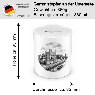 Spardose mit dem Motiv Tower of London aus Gro�britannien - Ansicht 2