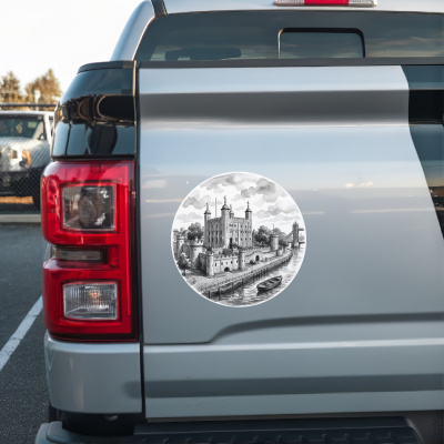 Tower of London aus Gro�britannien Aufkleber - Ansicht 2