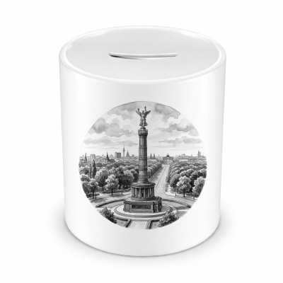 Spardose mit dem Motiv Siegess�ule aus Deutschland Berlin