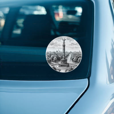 Siegess�ule aus Deutschland Berlin Aufkleber - Ansicht 3