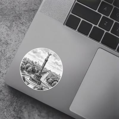 Siegess�ule aus Deutschland Berlin Aufkleber - Ansicht 5