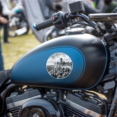 Wartburg aus Deutschland Eisenach Aufkleber - Ansicht 7