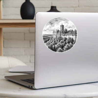 Wartburg aus Deutschland Eisenach Aufkleber - Ansicht 8