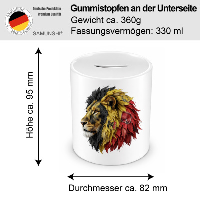 Spardose mit dem Motiv L�we Belgien - Ansicht 2