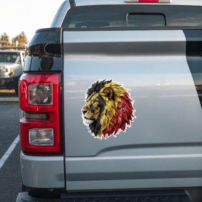 L�we Belgien Aufkleber - Ansicht 2
