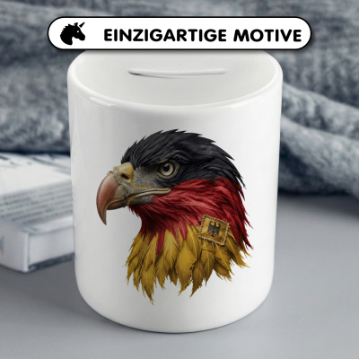 Spardose mit dem Motiv Adler Deutschland - Ansicht 3