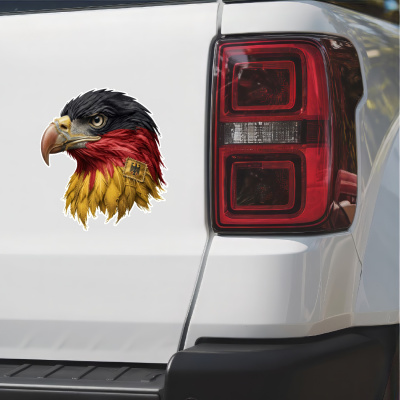 Adler Deutschland Aufkleber - Ansicht 2