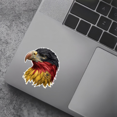 Adler Deutschland Aufkleber - Ansicht 5