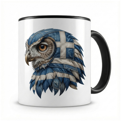 Tasse mit  Eule Griechenland 