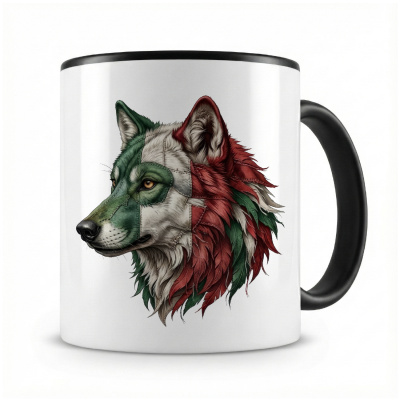Tasse mit  Wolf Italien 