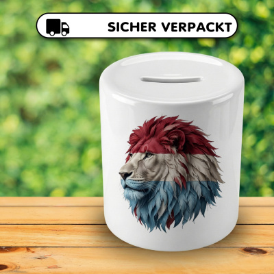 Spardose mit dem Motiv L�we Luxemburg - Ansicht 4