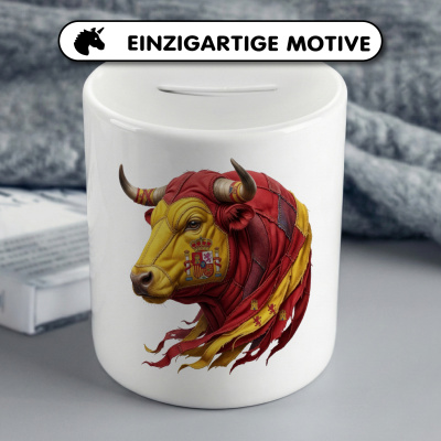Spardose mit dem Motiv Stier Spanien - Ansicht 3