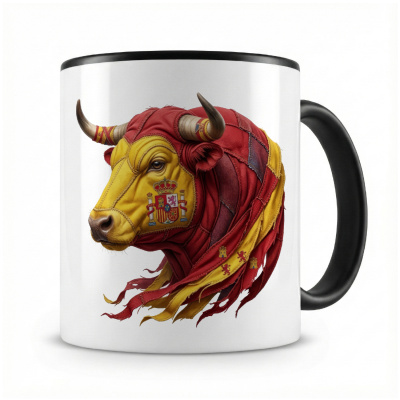 Tasse mit  Stier Spanien 